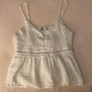 White summer top